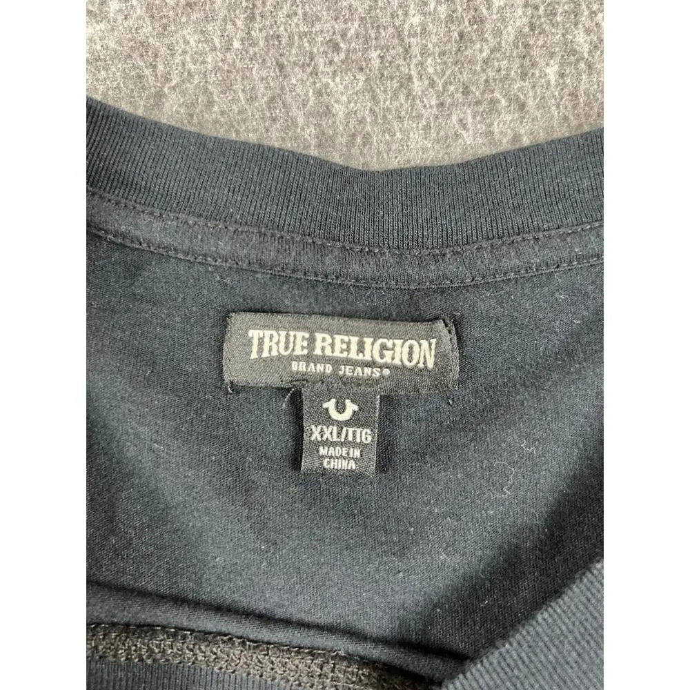 True‎ Religion Black Mens Long Sleeve Mens Sz XXL